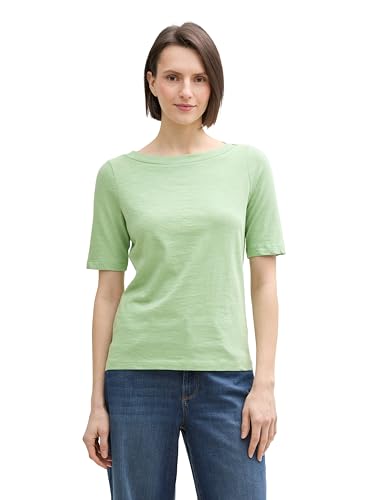 TOM TAILOR Basic Poloshirt, Grey Mint, S