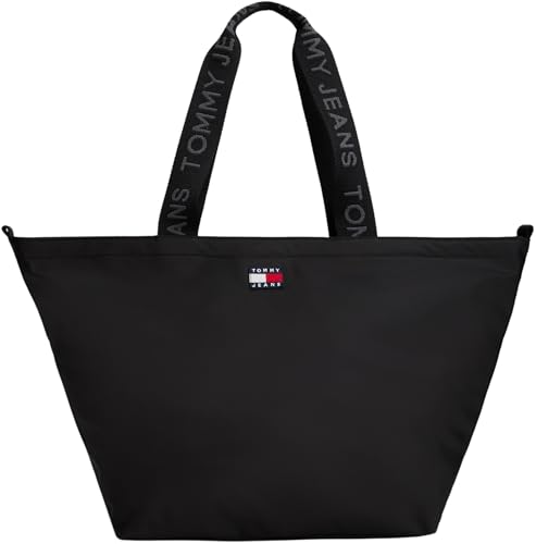 TOMMY JEANS Damen TJW ESS Daily Tote AW0AW17891, Schwarz (Black), Einheitsgröße, Schwarz (Schwarz), One Size