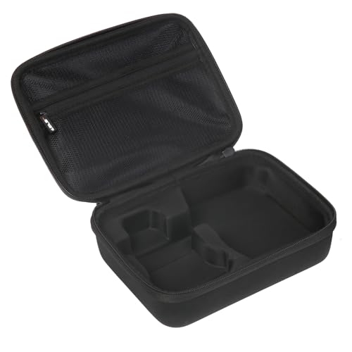 JSVER Mavic Mini 2/4K Tasche, Tragetasche für DJI Mini 2 SE/Mavic 2 Case für Combo und Zubehör Tragekoffer mit 2 X Silikonpropellerschutz und 1 x Steuerknüppelabdeckung-Schwarz