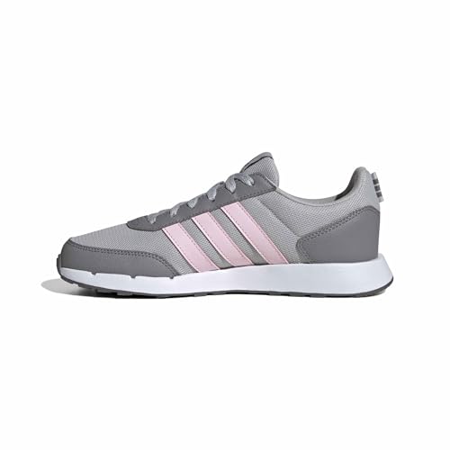 Adidas Damen Run 50s Shoes, Grey Two/Clear pink/Grey Three, 40 EU