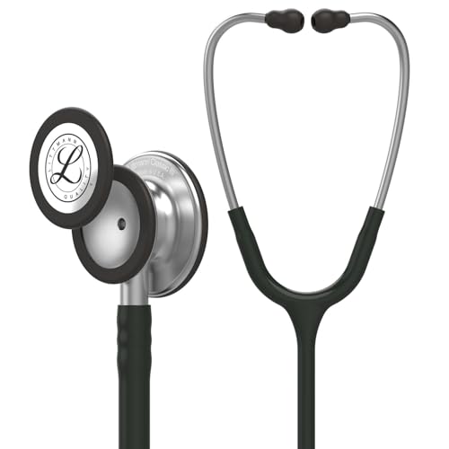 3M Littmann Classic III Stethoskop zur Überwachung, 5620, schwarzer Schlauch, 69 cm