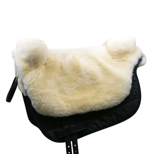 AMKA Fellsattel Alvaro Pony spanischer Stil Lammfell Sattel baumlos Bareback Pad Pony