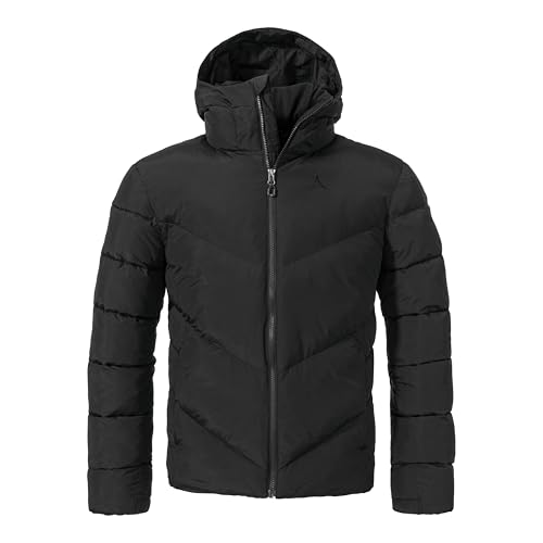 Schöffel Herren Ins Jacket Style Lodos MNS, leichte Steppjacke mit hoher Wärmeleistung, bequeme, warme Winterjacke mit Kapuze und hochschließendem Kragen