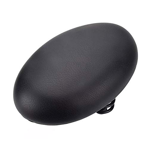 SMSOM Komfortabelster Fahrradsitz - weitläufiger, übergroßer Fahrradsattel mit super dicker und weicher Schaumstoffpolsterung und 3 Frühlingsschockabsorbierendes Design - Universal Fit für Trainingsra