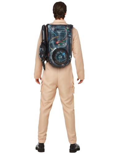 Smiffys Offiziell lizenzierter Ghostbusters aufblasbarer Rucksack für Erwachsene – ikonisches 80er-Jahre-Film-Accessoire – Halloween-Requisite für Männer und Frauen