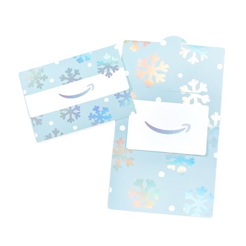 Amazon.de Physical Gift Card in a Mini Envelope - Glistening Snowflakes