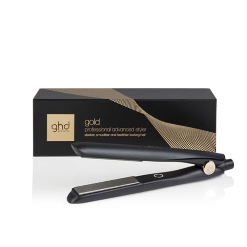 ghd gold Glätteisen: Für alle Haartypen, 26mm Platten, langanhaltendes Styling, für sleekes, glattes Haar mit mehr Glanz, Profi-Ergebnisse ohne extreme Hitzeschäden