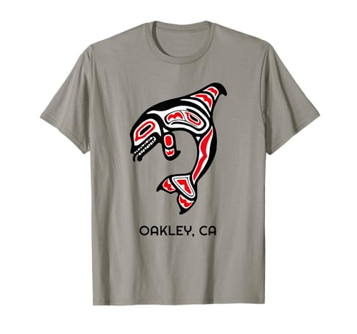 Oakley, California Orca Killer Whales Indianergeschenk T-Shirt