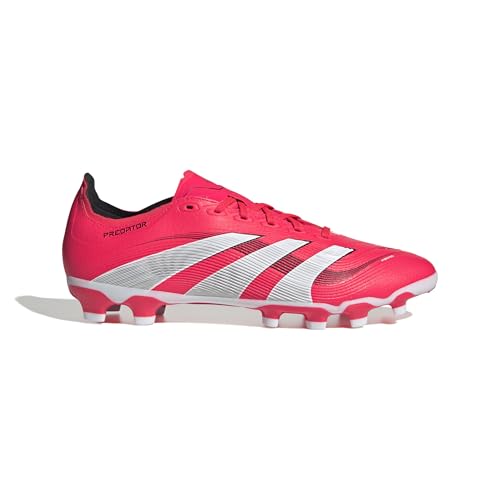 Adidas Unisex Predator League Multi Ground Football Boots, Lucid red/FTWR White/core Black, 44 2/3 EU