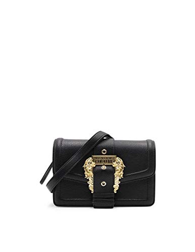 Versace Jeans Couture schwarze Ledertasche