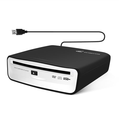 Liseng USB 2.0-Schnittstelle Autoradio CD/DVD Dish Box Player Externe Stereoanlage für Android