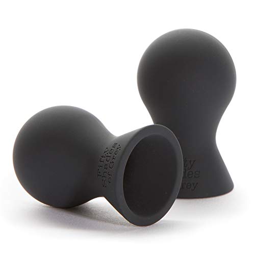 Fifty Shades of Grey Nothing but Sensation Nippelreizer aus schwarzem Silikon 2er-Set