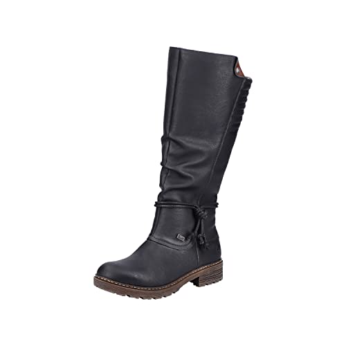 Rieker Damen Stiefel Z4776-00 schwarz Gr. 42