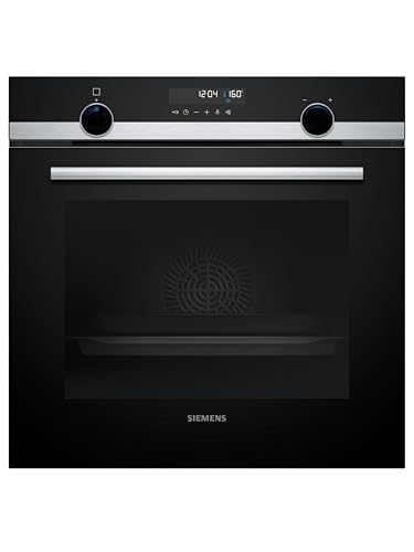 Siemens HB578GBS3, iQ500, Einbau-Backofen 60 x 60 cm, activeClean Pyrolyse Selbstreinigung, 3D Heißluft, Schnellaufheizung, cookControl30 Automatikprogramme, softMove, Edelstahl