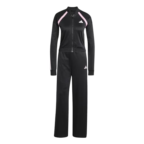adidas Women's TEAMSPORT TRACKSUIT, black, L