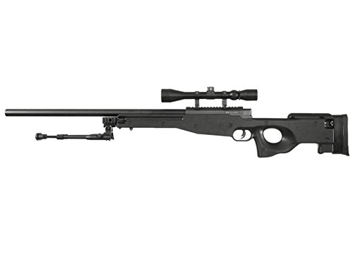 Well MB01C / L96 Airsoft Sniper Rifle inkl. Bipod & Zielfernrohr Downgrade Edition< 0,5 J.