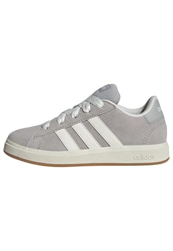 Adidas Unisex Kinder Grand Court 00s Shoes Kids, Grey Two/Off White/Gum, 37 1/3 EU