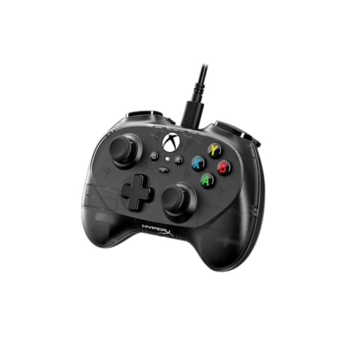 HyperX Clutch Tanto Mini Gaming-Controller mit Kabel für Xbox One, Xbox Series X|S, Windows 10/11, Steam Deck, Android, Schwarz