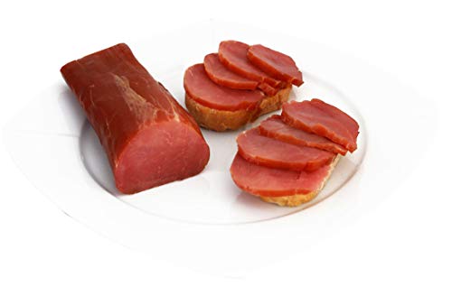 Räucherlende | Feinschmecker Schinken fettarm | Lende geräuchert | Gourmetschinken | Weihnachten Wurstspezialität ca. 250g