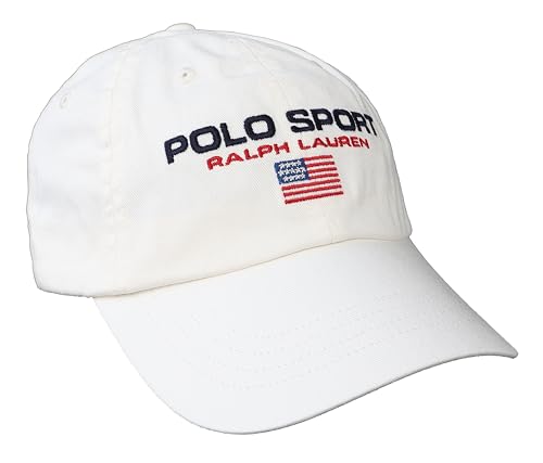 Ralph Lauren Sport Cap Baseball Creme Cream Weiß One Size