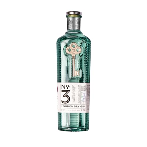 No. 3 London Dry Gin by Berry Bros. & Rudd | Gin | 1x0.7L | Viermalige Auszeichnung als bester Gin der Welt | England | Intensiver Wacholdergeschmack
