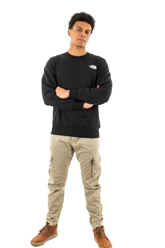 THE NORTH FACE NF0A89FBJK3 M Simple Dome Crew Sweatshirt Herren TNF Black Größe L