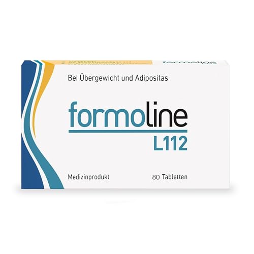 formoline L112: Medizinprodukt mit Wirk-Ballaststoff L112 zur Unterstützung bei Ernährungszielen, Klinisch belegt, Auf natürlicher Basis, Entwickelt in Deutschland, 80 Tabletten