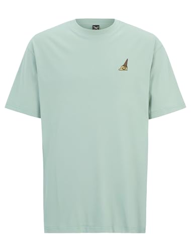 IRIEDAILY T-Shirt Melted Matter, Bio-Baumwolle, Mint Haze, L