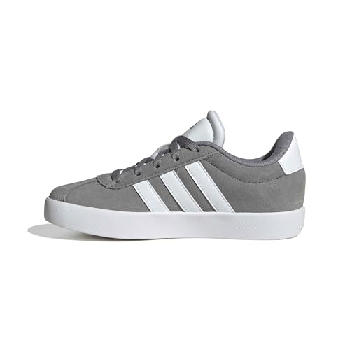 adidas Unisex Kinder VL COURT 3.0 SHOES, grey three/Cloud white/grey two, 39 1/3 EU