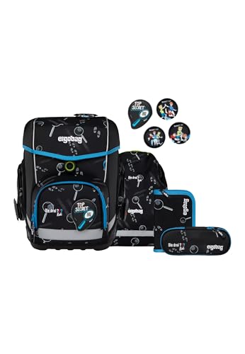 ergobag cubo Set ergonomischer Schulranzen Klassisch 5-teilig 1. Klasse Grundschule