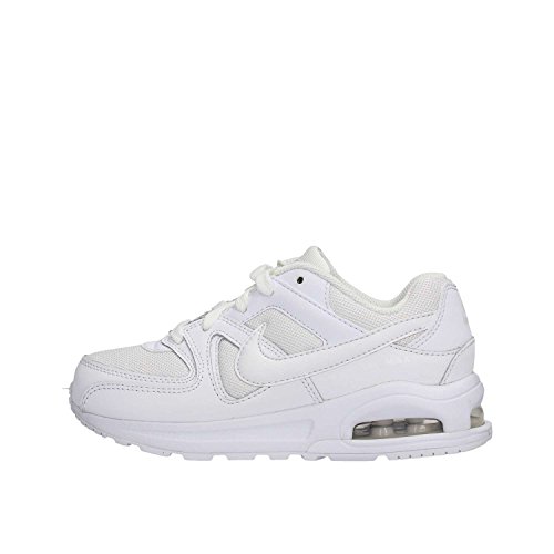 Nike Air Max Command Flex (ps), Jungen Laufschuhe, Weiß (White/White-White 101), 29.5 EU
