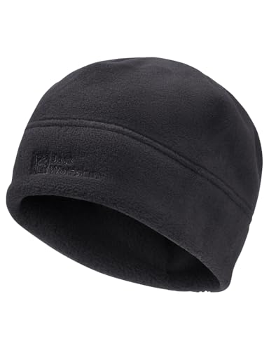 Jack Wolfskin Unisex Vertigo Beanie Mütze, Schwarz, Einheitsgröße EU