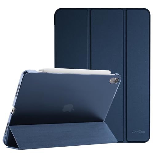 ProCase Hülle für iPad Air 11 Zoll (M3/M2 2025/2024),iPad Air 6/5/4 Gen 10,9 Zoll (2022/2020),Schutzhülle Smart Case Cover -Navy