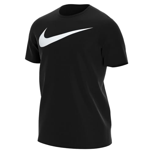 Nike Herren M Nk Df Park20 Tee Hbr T-Shirt, Black/White, M EU