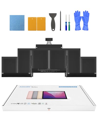 ASMARK MacBook Pro A1398 Akku für 15-Zoll (Mitte 2015, Mitte 2014, Ende 2013) Retina Batterie A1494/1618 Laptop Battery