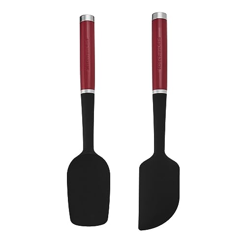 KitchenAid Universal 2pc Silikon Spatel Set - Empire Rot