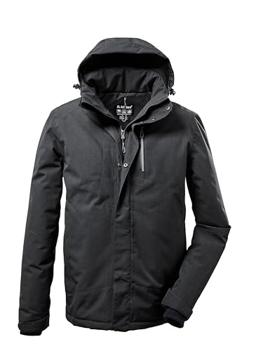 killtec Herren Funktionsjacke mit abzippbarer Kapuze KOW 161 MN JCKT, schwarz, L, 37589-000