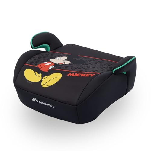 Bebeconfort Disney Manga i-Safe, Reboarder Kindersitz, Micky Maus Kindersitz, 6–12 Jahre, 128–150 cm, 22-36 kg, Leicht, Einfache Gurtinstallation, Vollständig gepolstert, Authentic Mickey