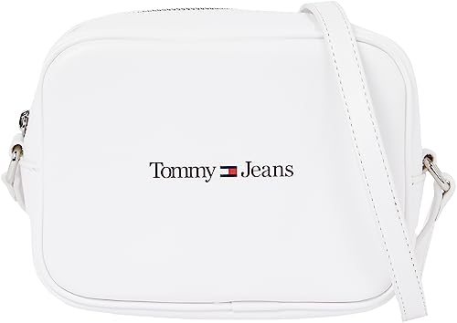 Tommy Jeans Damen Umhängetasche TJW Camera Bag Klein, Weiß (White), Einheitsgröße