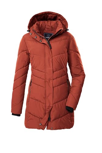 G.I.G.A. DX Damen Steppparka/Funktionsparka mit abzippbarer Kapuze GW 60 WMN QLTD PRK, feuerrot, 38, 43530-000