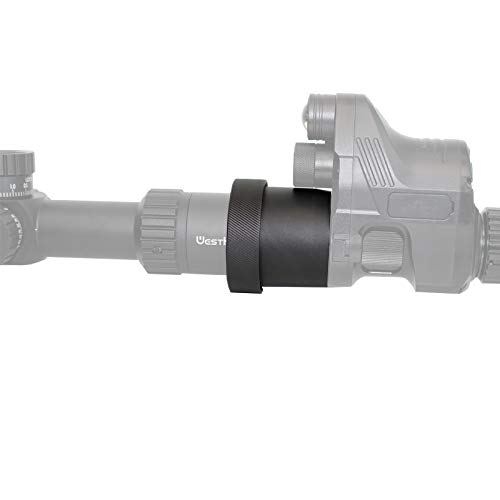 WestHunter NV007 Nachtsicht Adapter, 38 bis 46 mm äußerer Okular Durchmesser des Zielfernrohr, Jagd nachts, passend Pard NV007 NVE20 Nachtsicht