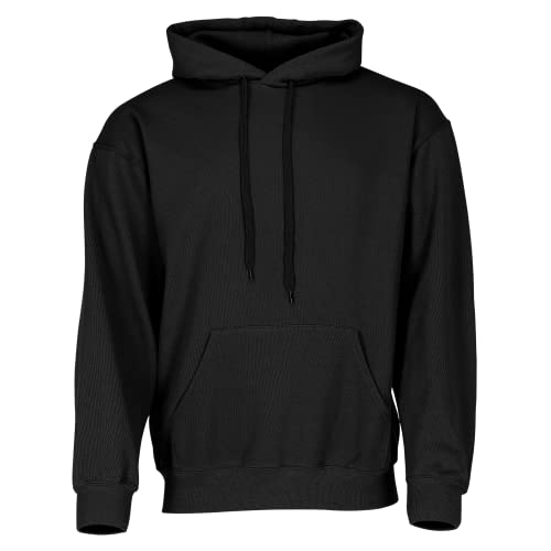 Fruit of the Loom Hooded Sweat Schwarz - XL