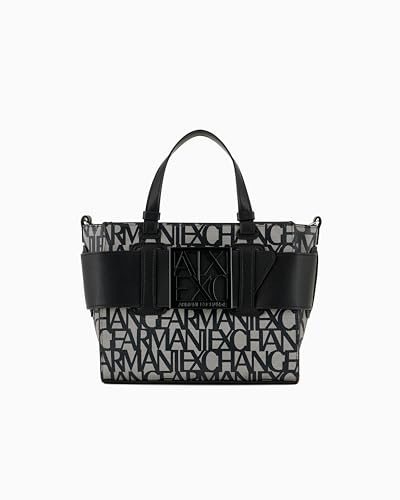 Armani Exchange Women's Essential, Susy, sustainable, all over logo Multicolor