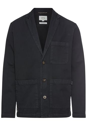 camel active Herren Sakko aus Reiner Baumwolle Dunkelblau, menswear-3XL