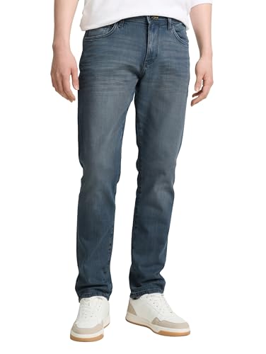 TOM TAILOR Herren 1048363 TTJOSH Regular Slim Jeans, 10162-Mid Stone Blue Grey Denim, 34W / 34L