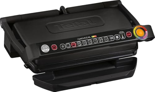 Tefal GC7248 OptiGrill+ XL mit Snacking & Baking 2000 Watt 9 Programme Antihaft