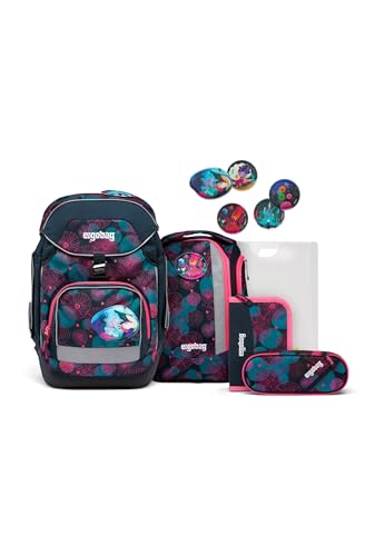 ergobag Pack Set ergonomischer Schulranzen, Vorgänger-Kollektion, flexibel 6-teilig 1.Klasse Grundschule