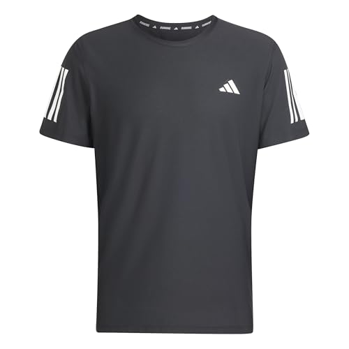 adidas Herren Own The Run Tee, Black, M