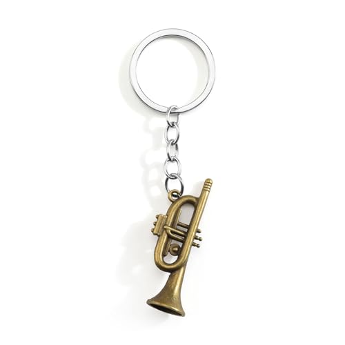 Kreativer Schlüsselanhänger Miniatur Musikinstrument, Modern Minimalistisch, Als Geschenkidee Für Frauen, Freundin Oder Schwester Zum Geburtstag, Kreative Dekoration, Personalisierte Kleinigkeit