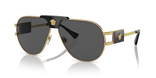 Versace 0VE2252 63 100287 Sonnenbrille, Unisex, Erwachsene, mehrfarbig, Einheitsgröße
